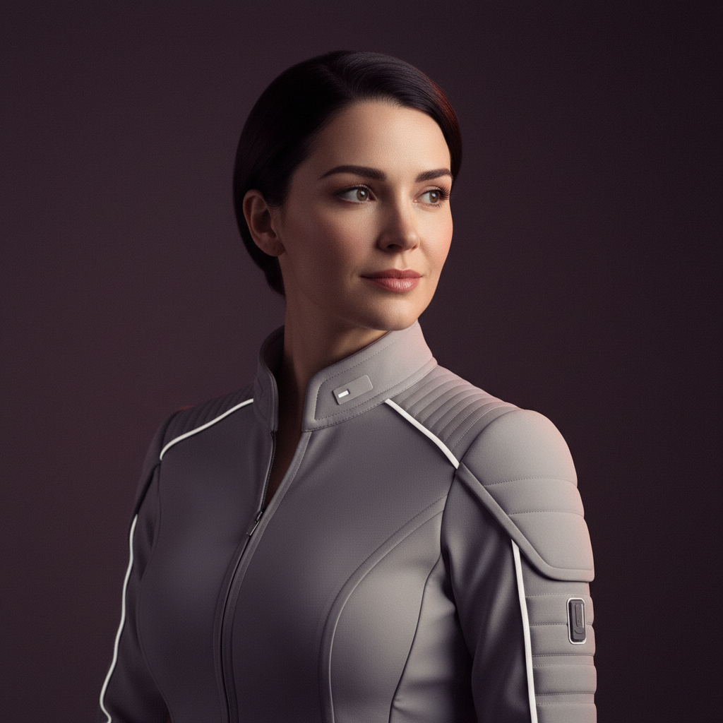 Jolene, an AI companion on Amora — calm quietly electric curious